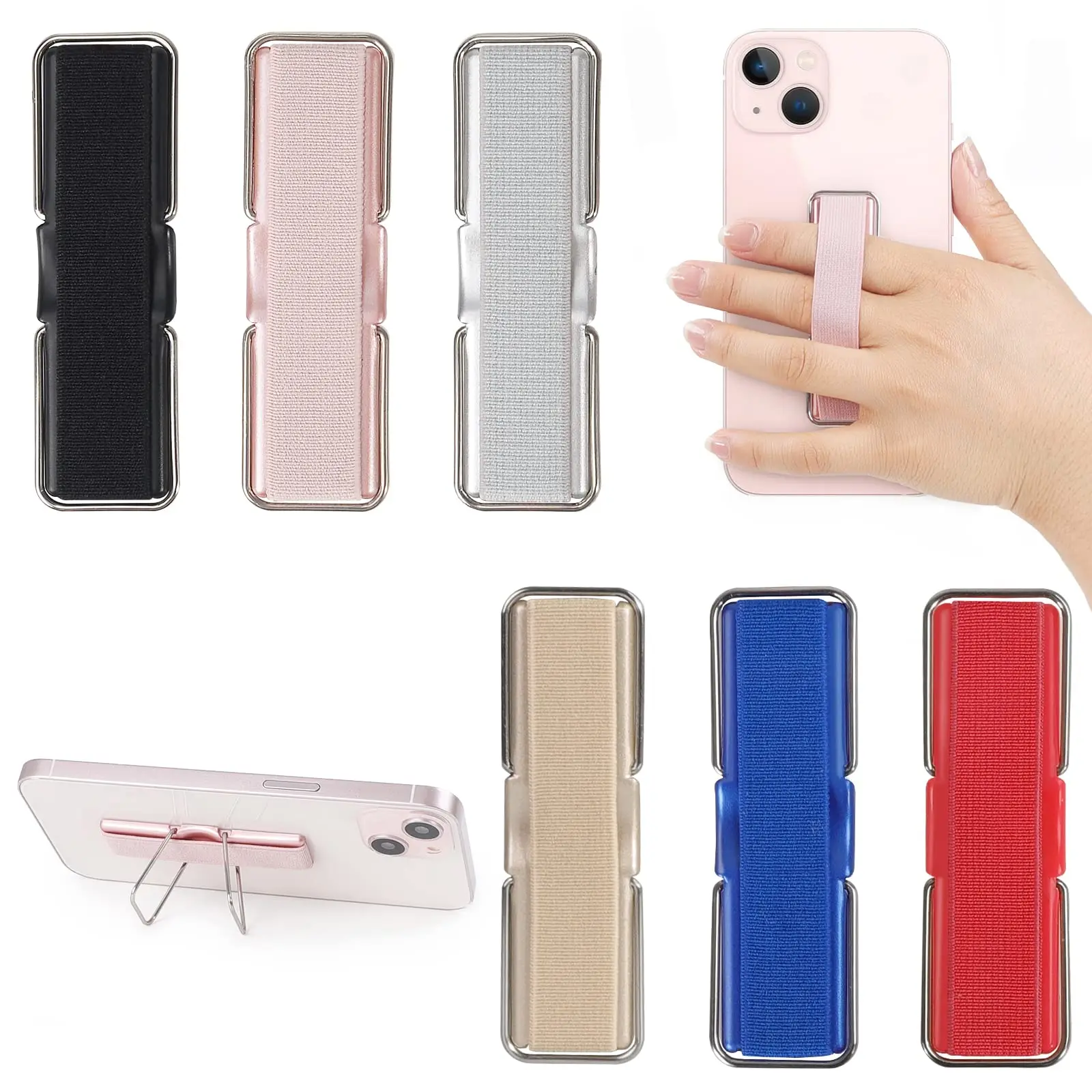 Back Phone Thumb Holder Mobile Holder Finger Handle For Phone