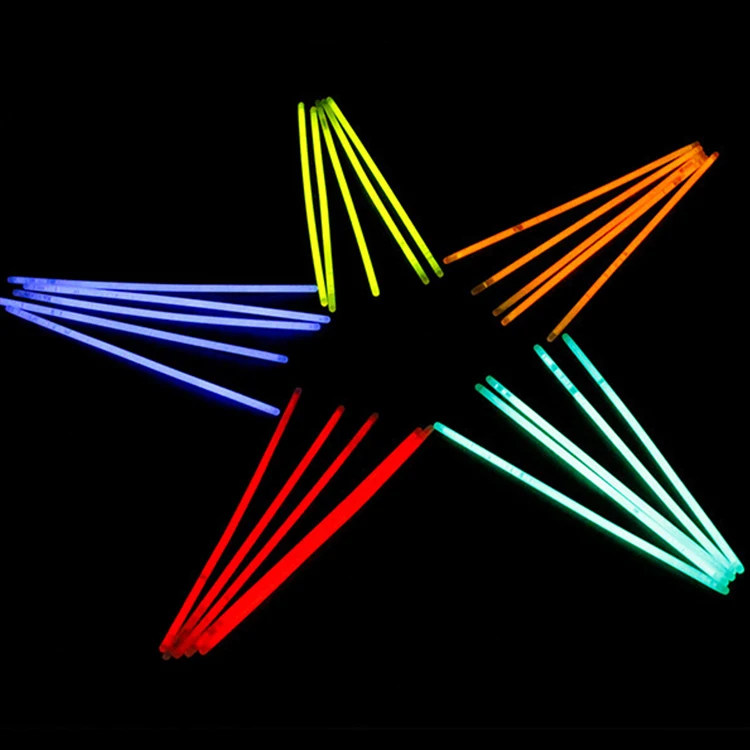 Новинка Детские легкие товары для вечеринки Dj ночной клуб концертный фестиваль праздничное украшение неоновый цвет браслет рукоделия ожерелье светящиеся игрушки