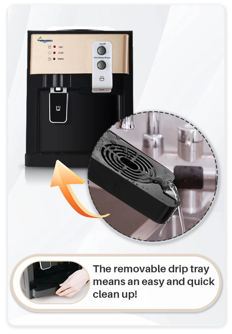 304 Stainless Steel Water Tank Countertop Top Loading Water Dispenser