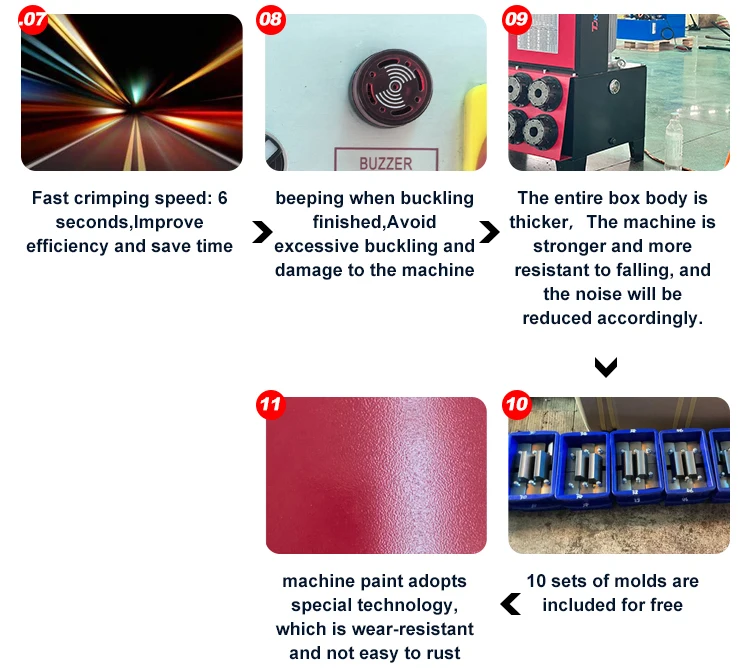 Hydraulic Hose Press Machine for Rubber Product Making Hydraulic Hose Crimping Machine