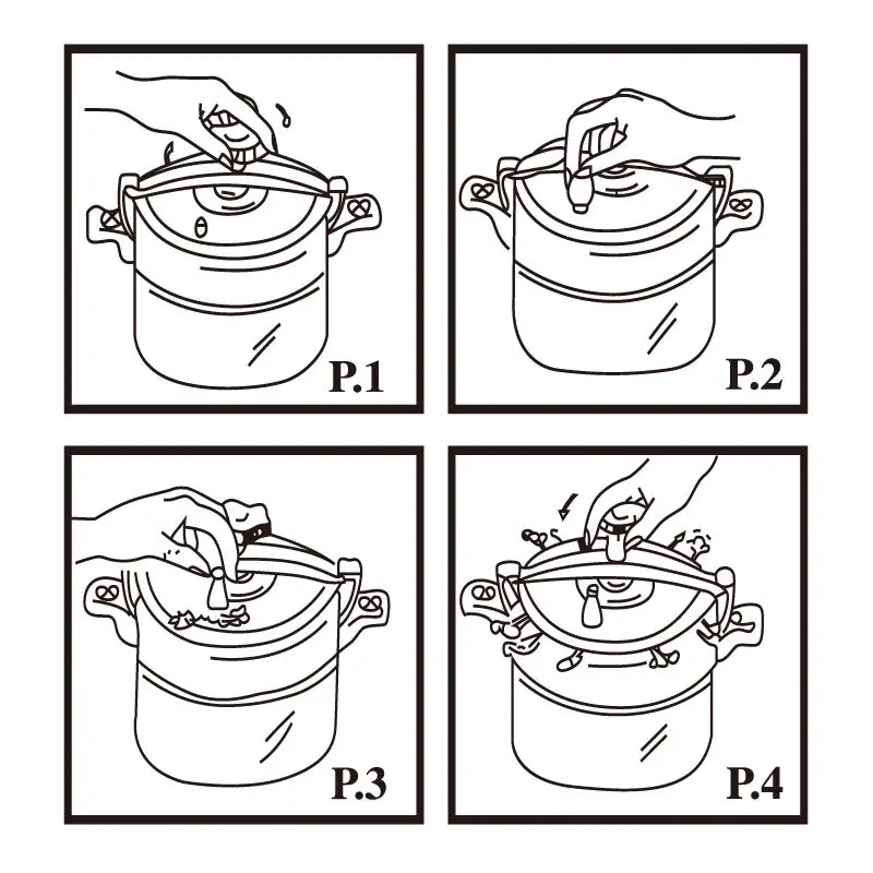 12 Litre Pressure Cooker With Aluminum Lid Buy High Pressure Cooker