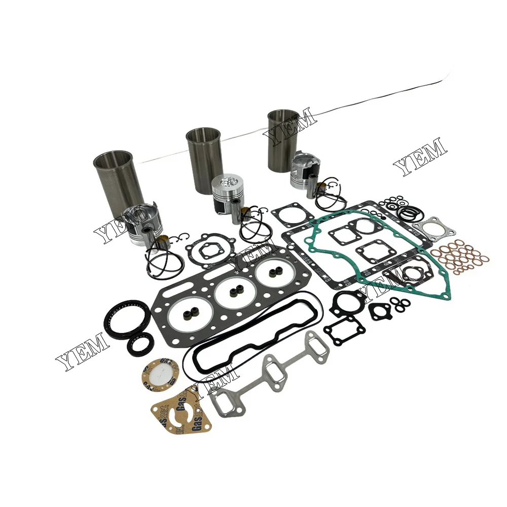 Overhaul Kit With Gasket Set Fit for Yanmar 3T75HLE Engine 5