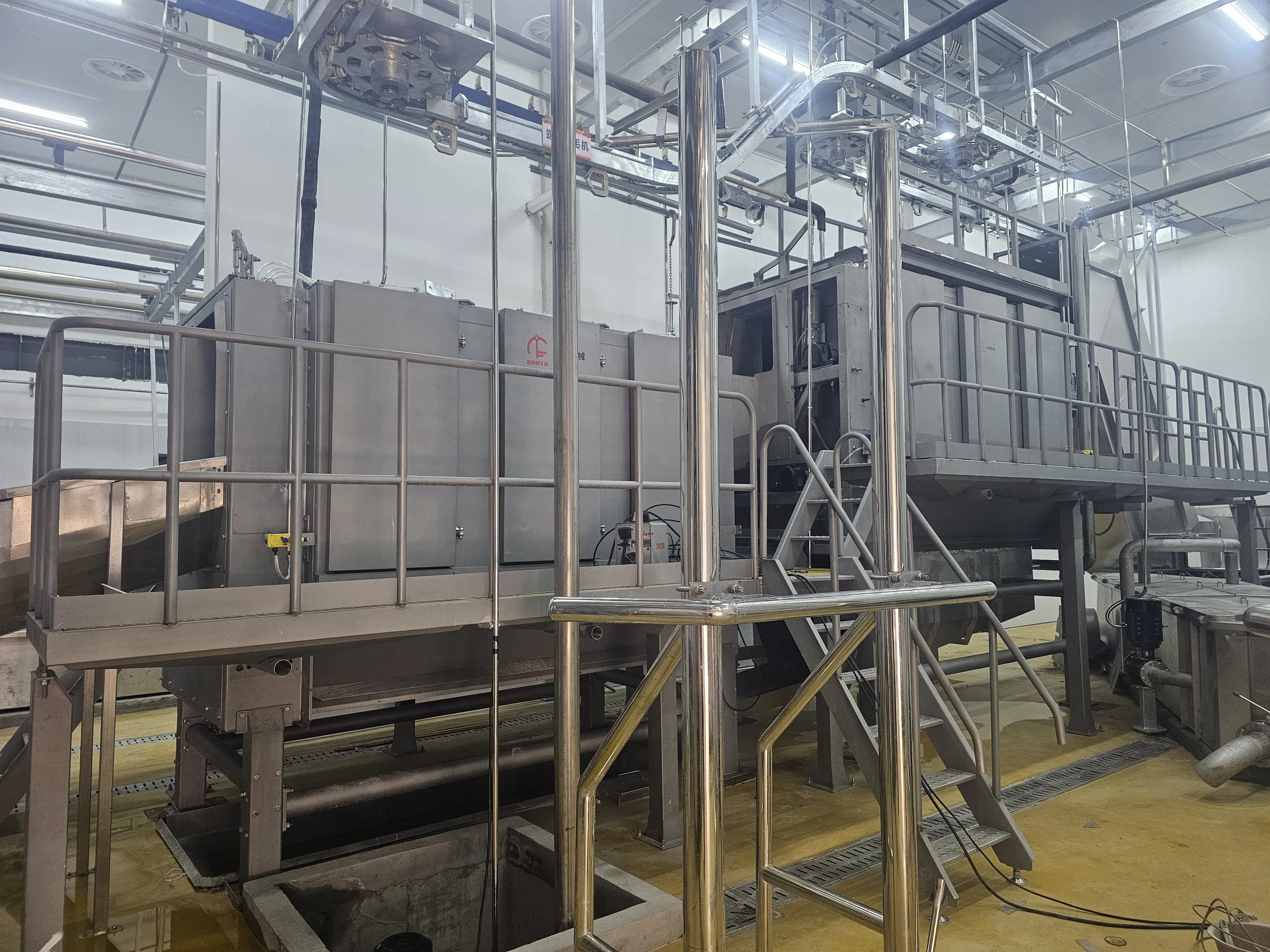 Factory-level pig slaughterhouse equipment to efficiently solve pig slaughtering problems