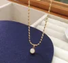 12. Collana AH204 mung bean oro