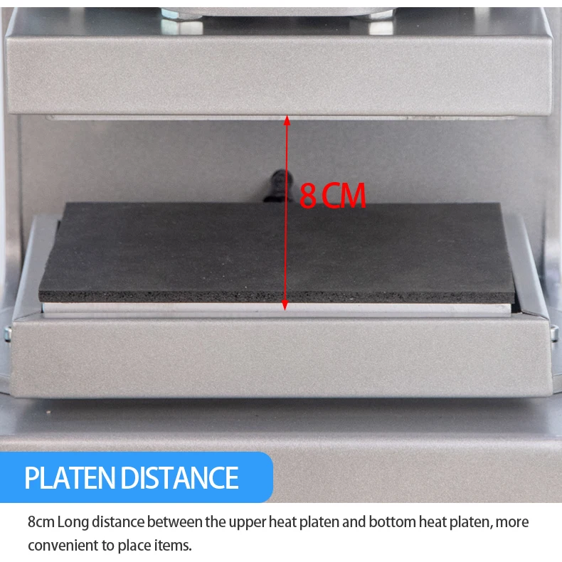 20 Ton Electric Automatic Heat Press Machine Double Sided Pneumatic Heating Hydraulic Bottle 6x8 Press Machine - Image 6