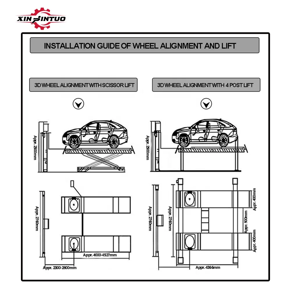 Jintuo Auto Tech 3d Wheel Alignment 3d Wheel Aligner