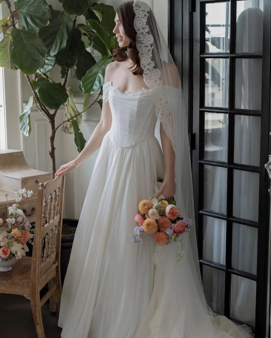 white lace wedding dress shop Boho lace wedding dress, 6 weeks / 8 main image 1