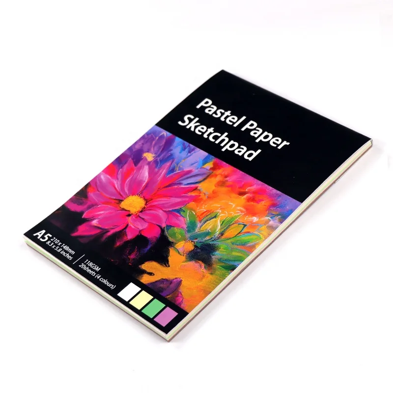 А5 Премиум Ассорти пастельных цветов для рисования скетчпад Пастельная бумага