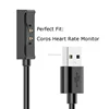 Noir (pour moniteur de fréquence cardiaque Coros)