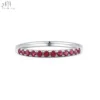 18K Solid White Gold