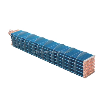 Zhonggu Brand Good Quality Customized Drying Machine Hydrophilic Evaporator Coil With Copper Tube Hydrophilic Aluminum Fin