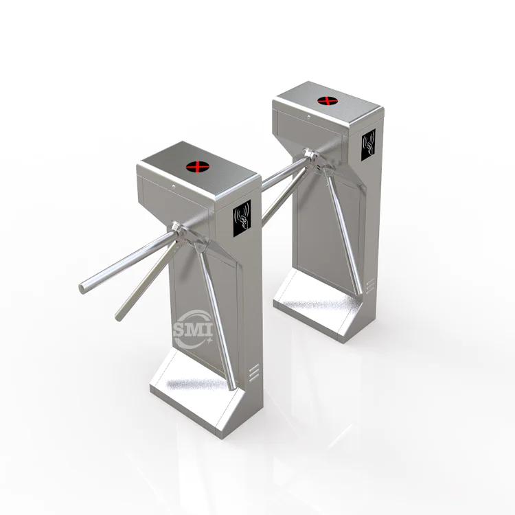 Mini Tripod Turnstile with Coin Acceptor Vertical Tripod Turnstile Bus Access Control Product