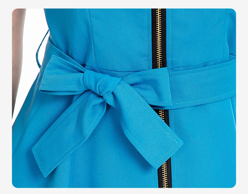 Nursing Uniform Sets Women's Fashion Lace-up Waist Short-sleeved Elastic Overalls Scrubs Nurse Uniforms for Hospital Top & Pants