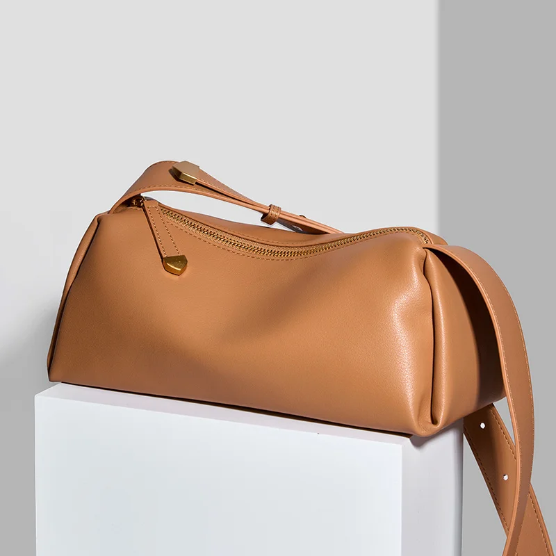 Fashion Stylish Pillow Pattern Lady Famale Leather Crossbody Cross Body Shoulder Bag Leather Bag for Women’s Bag