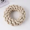 Lazo grande de cuerda de algodón y lino 19*7cm 390g