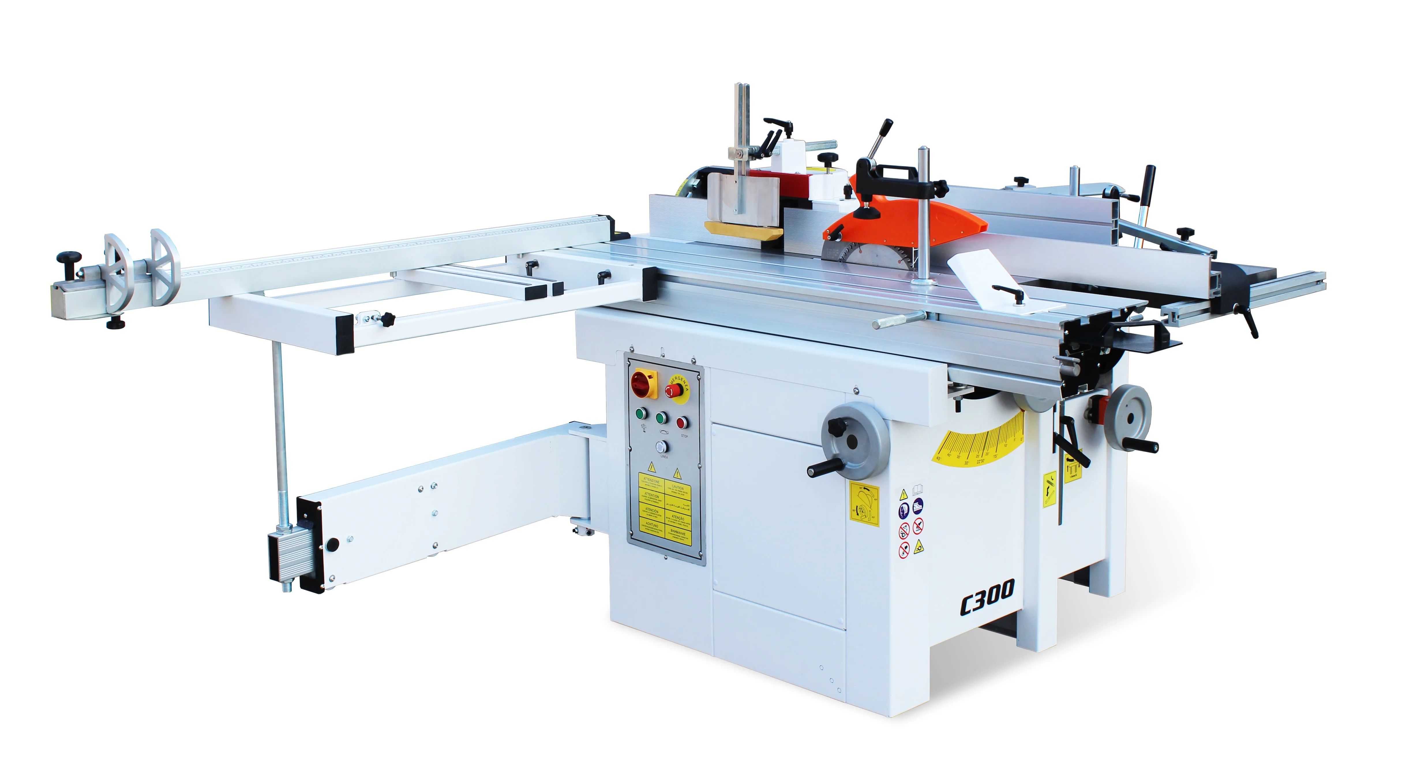 C400 Combined Universal Wood Machine Woodworking 5 Functions Combination Machine