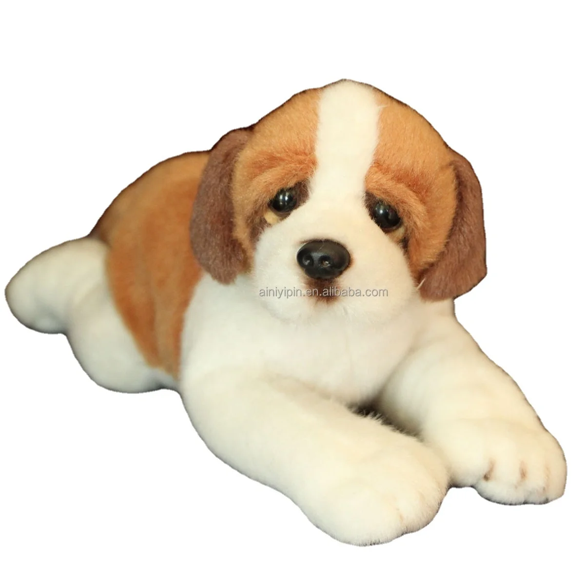 Simulation St. Bernard Dog Doll Plush Stuffed Animal Toy High-grade Fabric  - Buy St. Bernard Dog Doll,Simulation Dog Doll,Simulation Animal Plush Toys  Product on 
