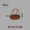 Round, high-sided, single-layer baskets [10 pieces]