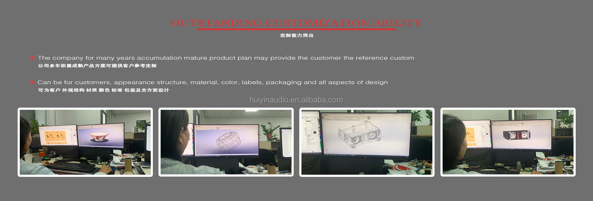 Customization capabilities