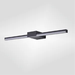 Modern LED Vanity Lights Indoor Mirror Light Dimmable Waterproof Chrome Acrylic High Brightness Bedroom Wall Sconce