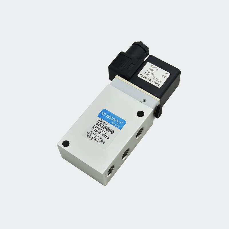 Solenoid Valve Big Flow Rate Air Valve China Manufacturer 2636000