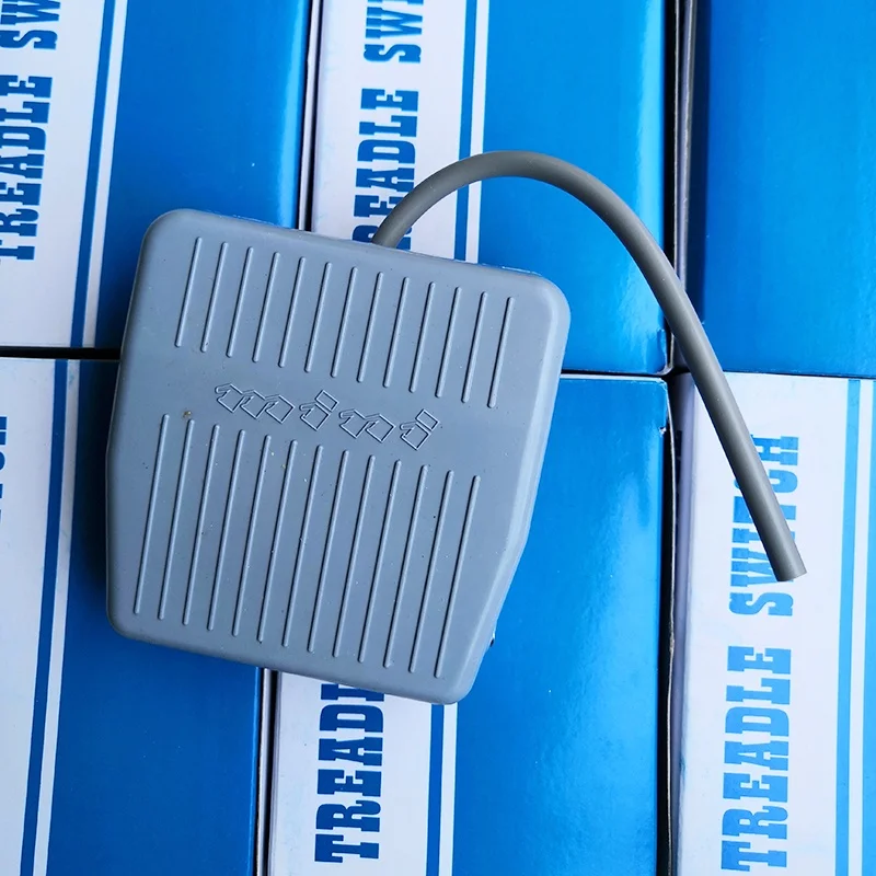 Taidda Foot Pedal Switch TFS-201 - 250V 10A, Momentary 1NO+1NC, For Sewing, Tools, Medical Equipment