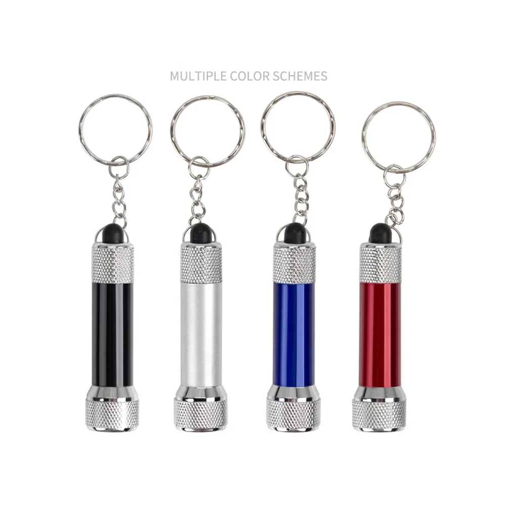 2 Pièces Lampe De Poche Porte-Clés Led Porte-Clés Lampe De Poche Led
