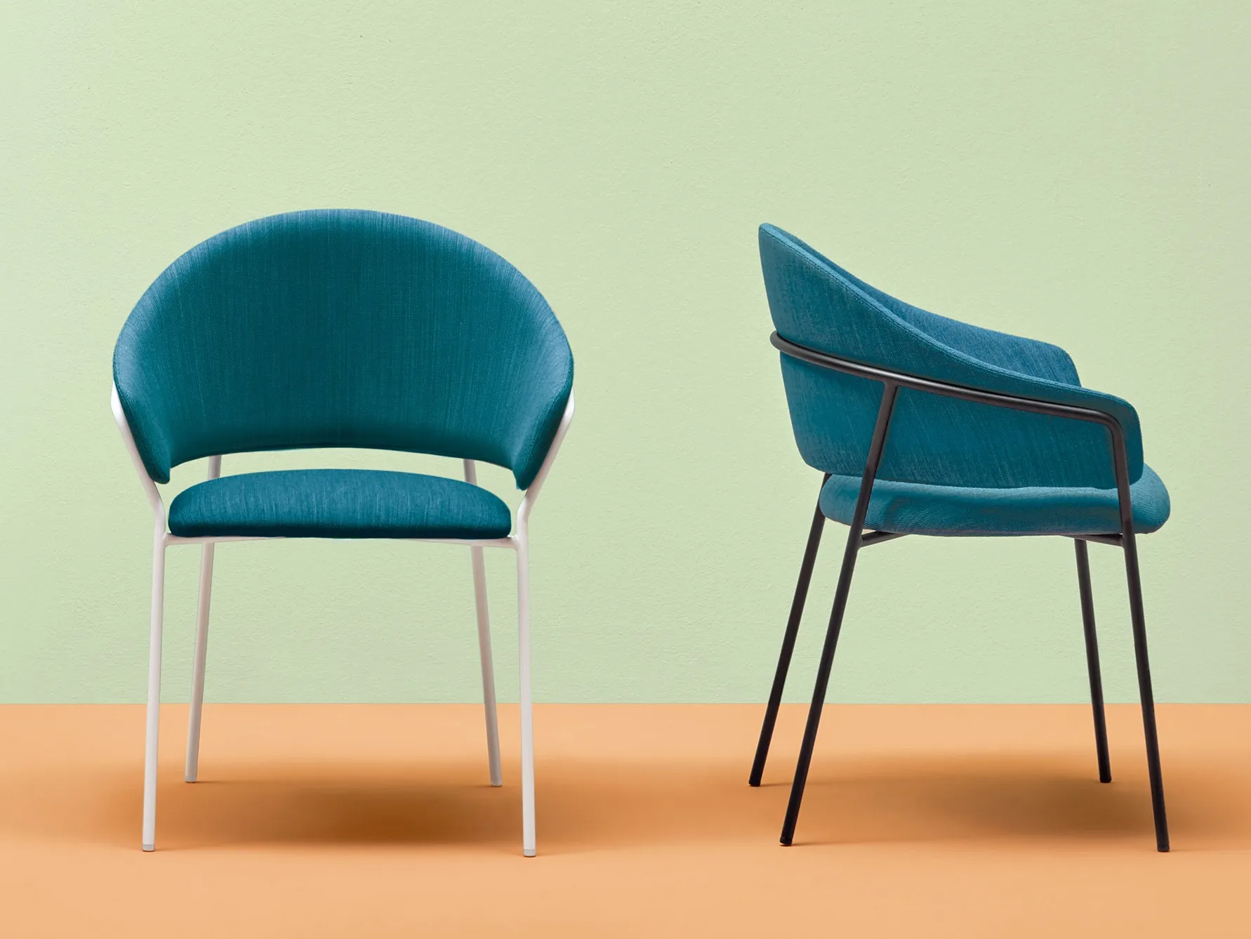 Modern Luxury Restaurant Furniture Cafe Blue Dining Chair Buy Blue