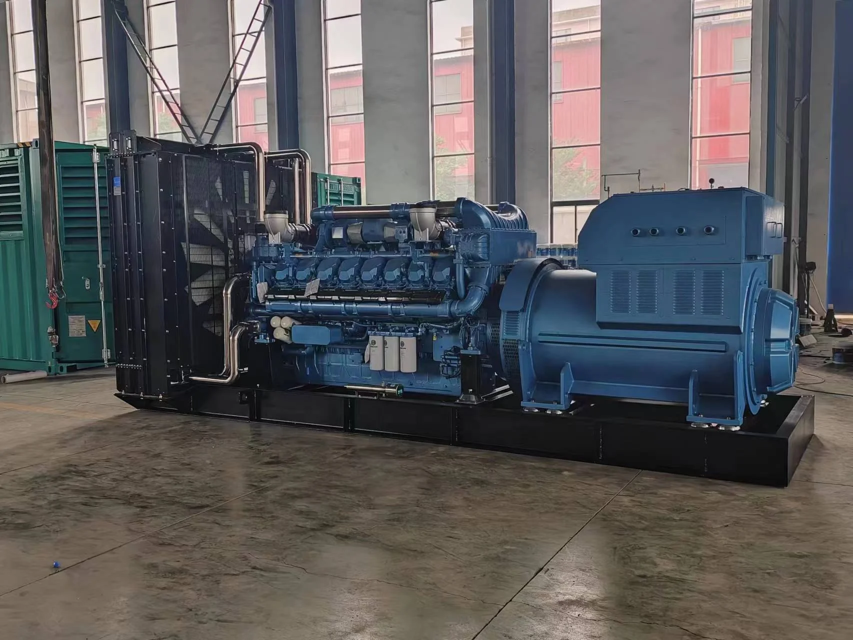 60hz 3Phase High Power Open Diesel Generator