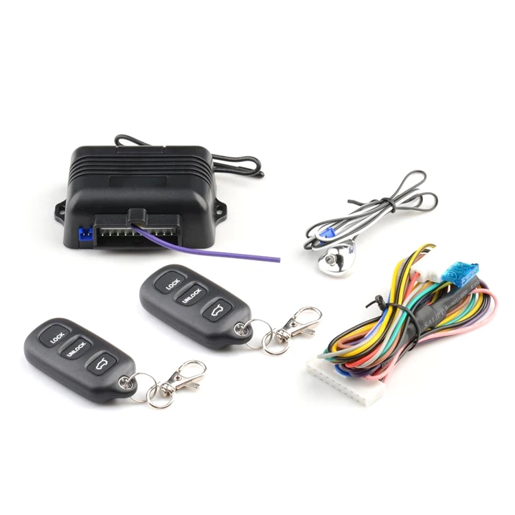 Auto Electronics Remote Control Keyless Entry System Universal DC12V Car Keyless Entry Door Lock