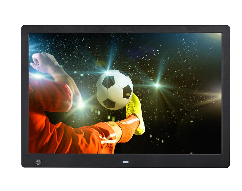MP3 MP4 Video Player Motion Sensor LCD Screen 15 Inch Digital Photo Frame Wall Mount Digital Picture Frame