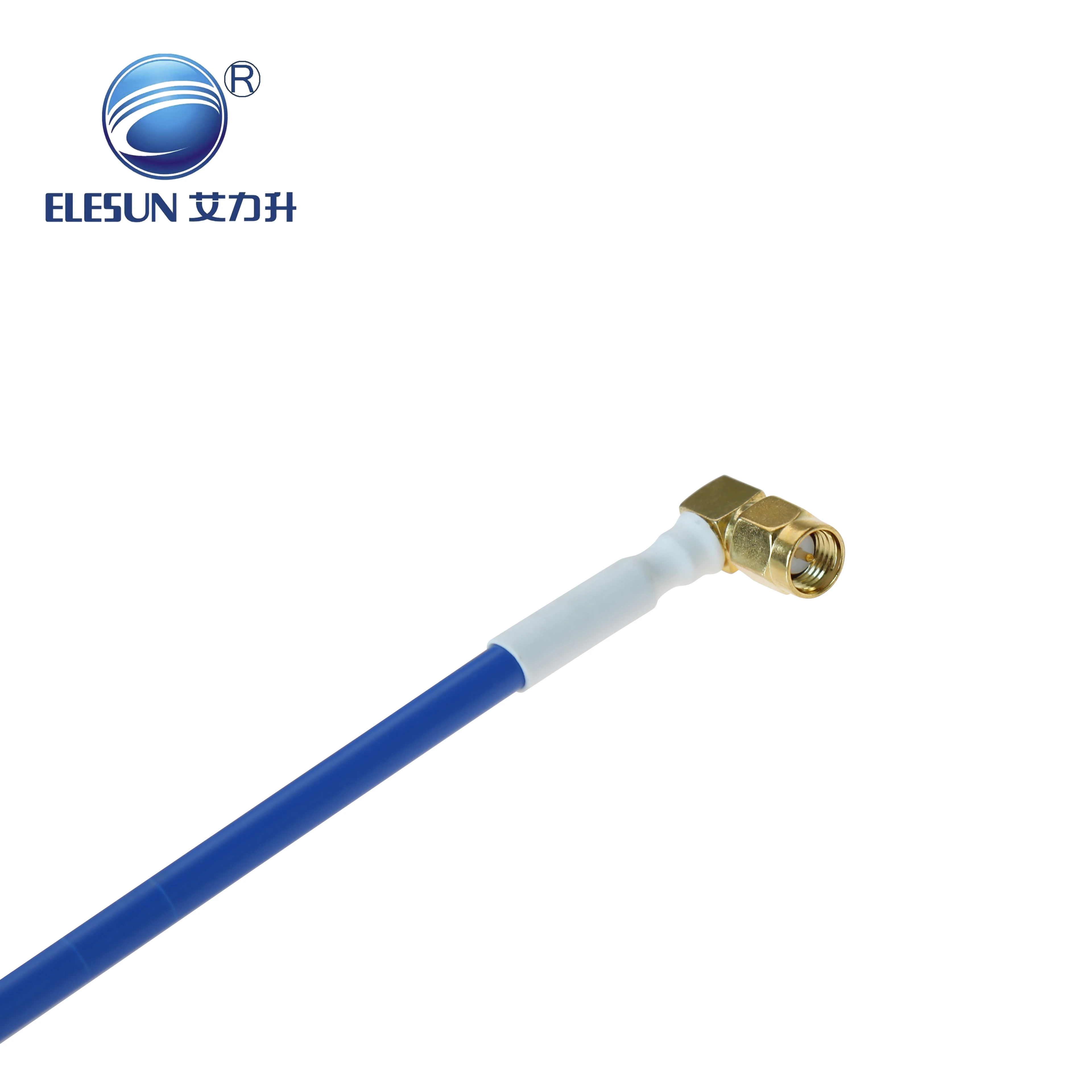 Semi-flexible coaxial cable 50 Ohm low loss LX-50-047 with MCX R/A to IPX MHF1 for antenna system