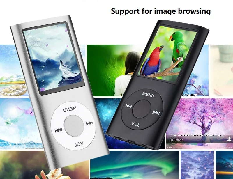 MX-890 Classic Mp4 Player with 1.8-inch High-definition Screen Video Mp3 Player E-book Student Walkman FM RADIO Sound Recording