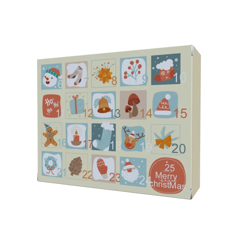 product christmas advent calendar candy boxes countdown 24 day gift box christmas party supplies holiday home decoration-7