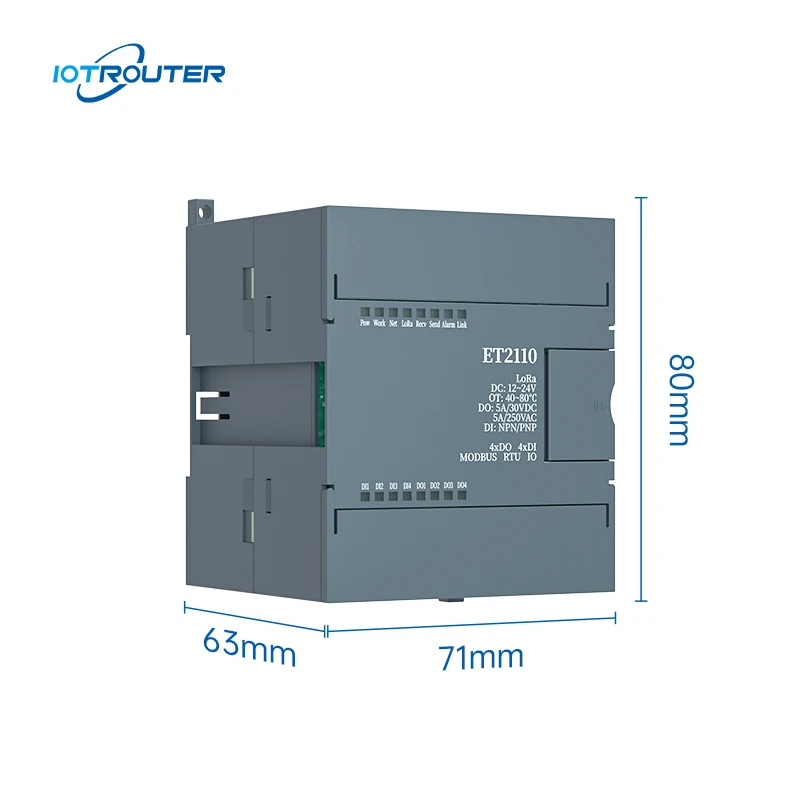 433MHz LoRa Modbus Analog IO Node Wireless Transmission Control Unit for IoT Projects RF Modules