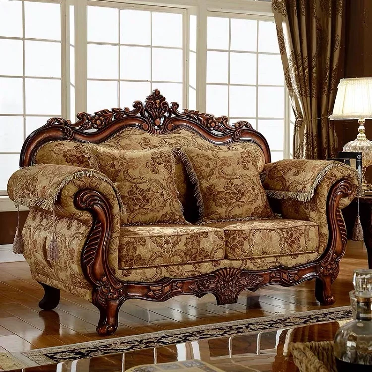 Wholesale Antique Wooden Living Room Sofas With Good Quality Was09 ...