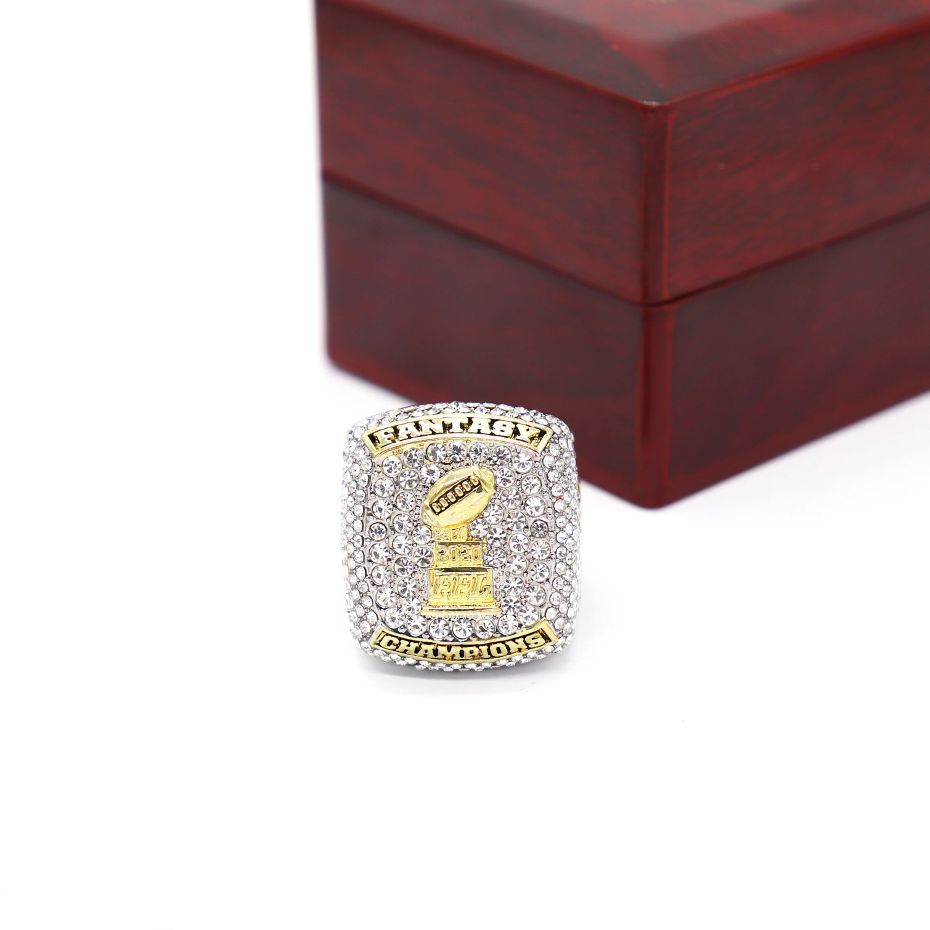 Wholesale Wholesale 2021 Fantasy Football Championship Ring FFL Alloy  Memorial Ring From m.