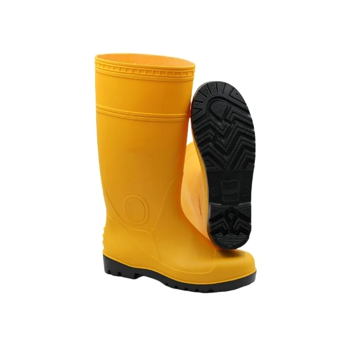 Custom Wholesale Farmer Agriculture Unisex PVC Gumboots Rain Boots Men Waterproof Safety for Steel Toe