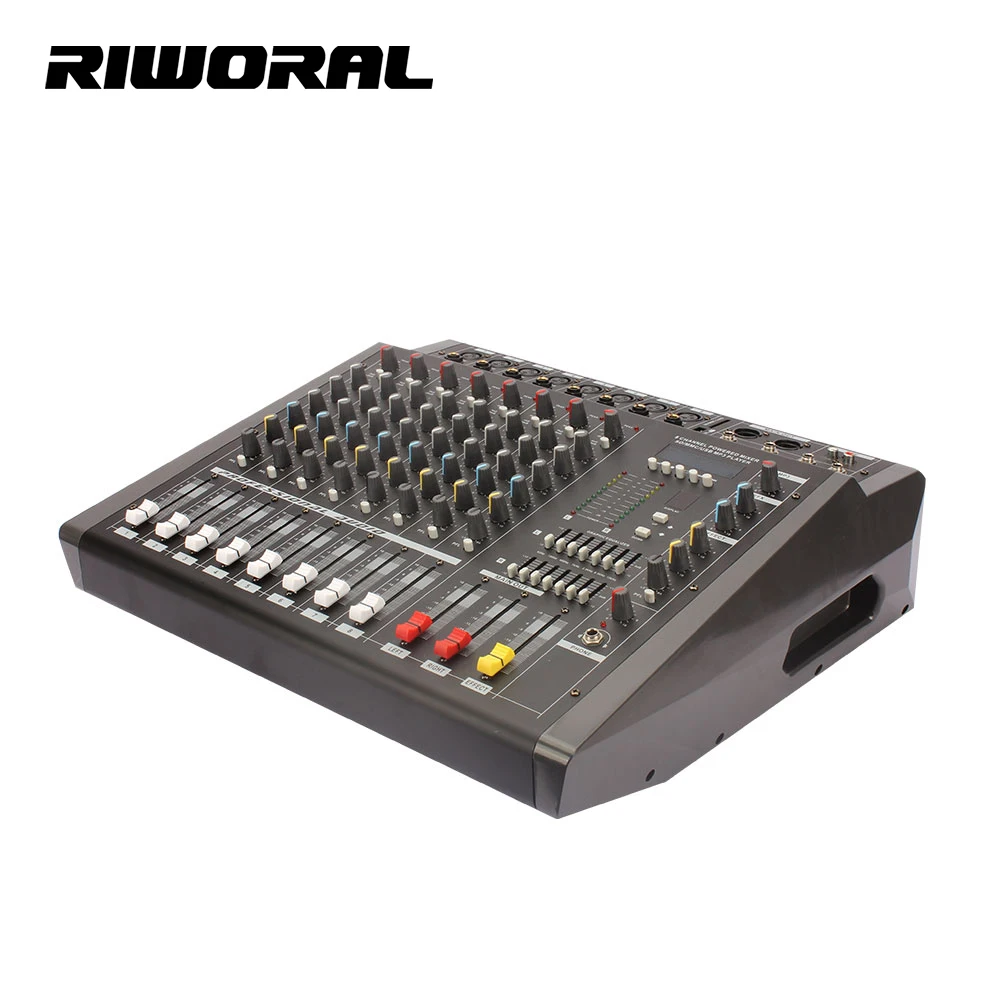 PMX808D Professional DJ Console - 8 Channel Power Mixer
