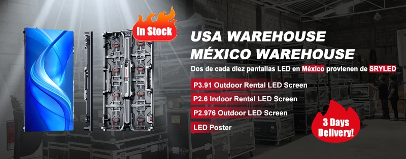 4m X 3m LED Display - Full Color, Waterproof, and Durable