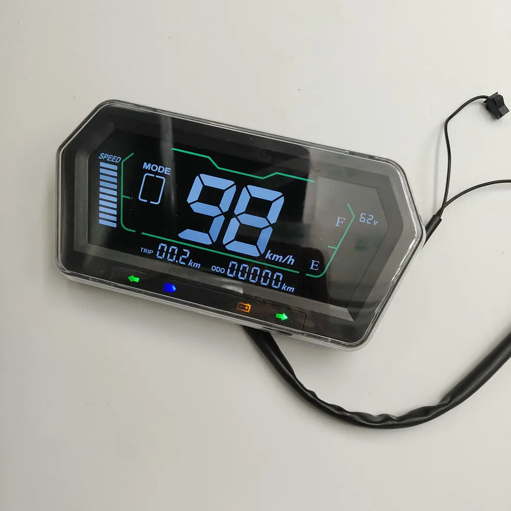 Écran De Dashboard Transparent Pour Scooter électrique Kamikaza K1 – Vitesse Et Batterie En Noir, Compatible Multi-modèles