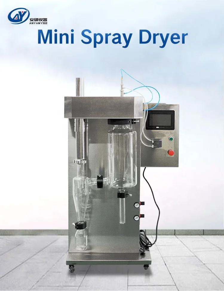 
 Лабораторная распылительная сушилка, распылительная сушилка для продажи, машина для изготовления молочного порошка  