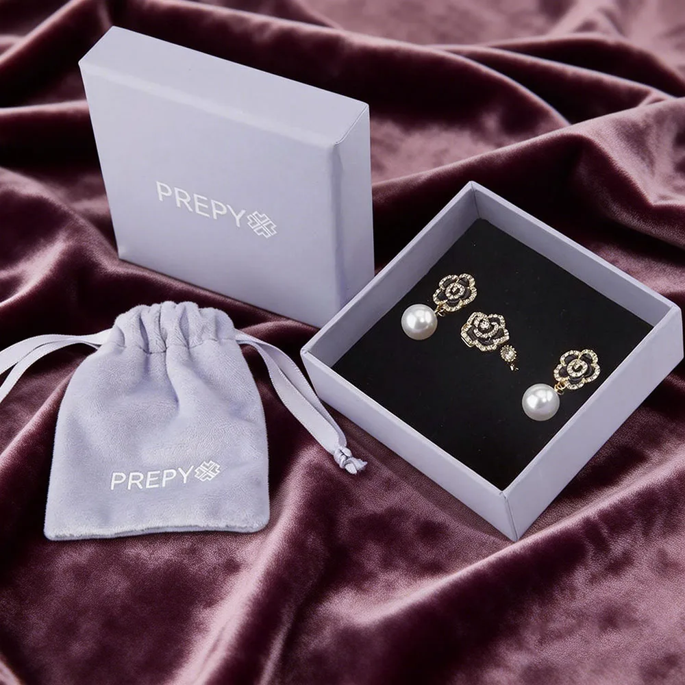 Écrin à Bijoux Rigide à Tiroir avec Gravure Personnalisée de Luxe - Recyclable, Pour Bagues et Colliers