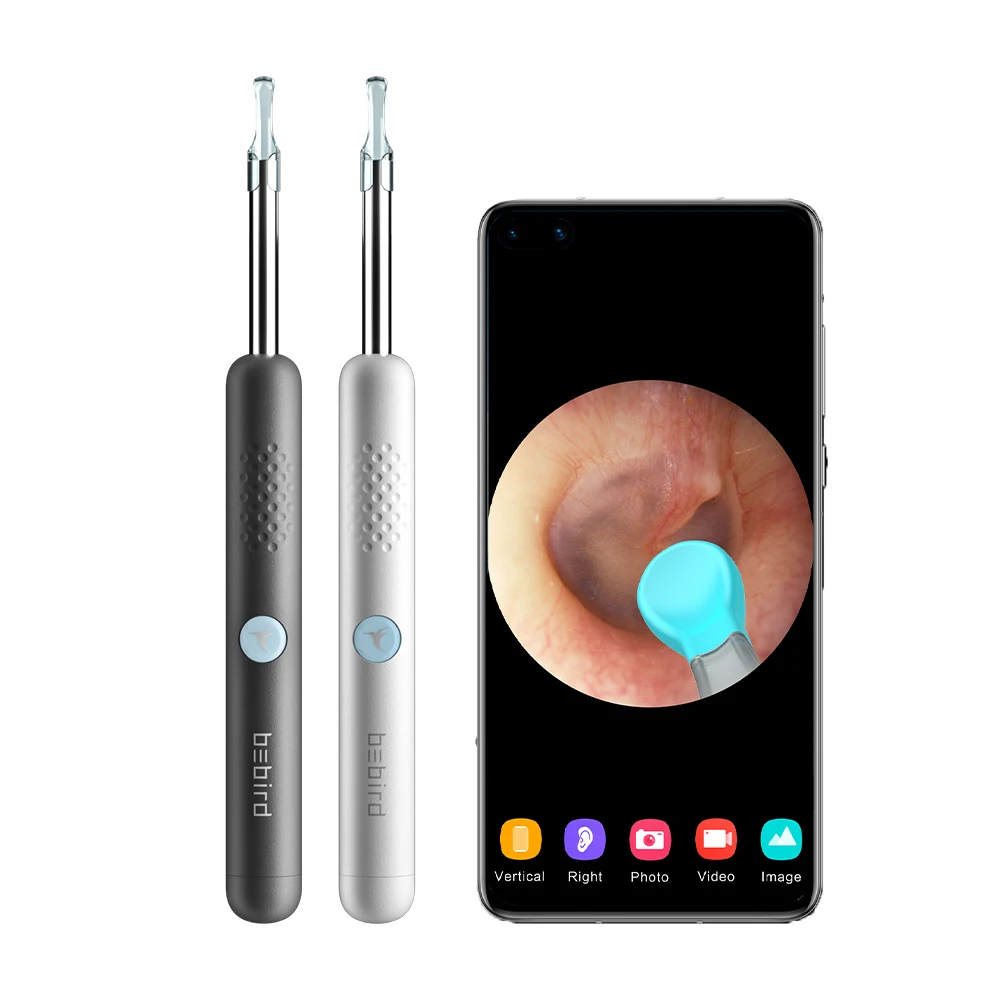 2020 bebird brand newest R1 wifi endoscope ear cleaner with camera