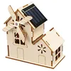 Solar-powered cabin