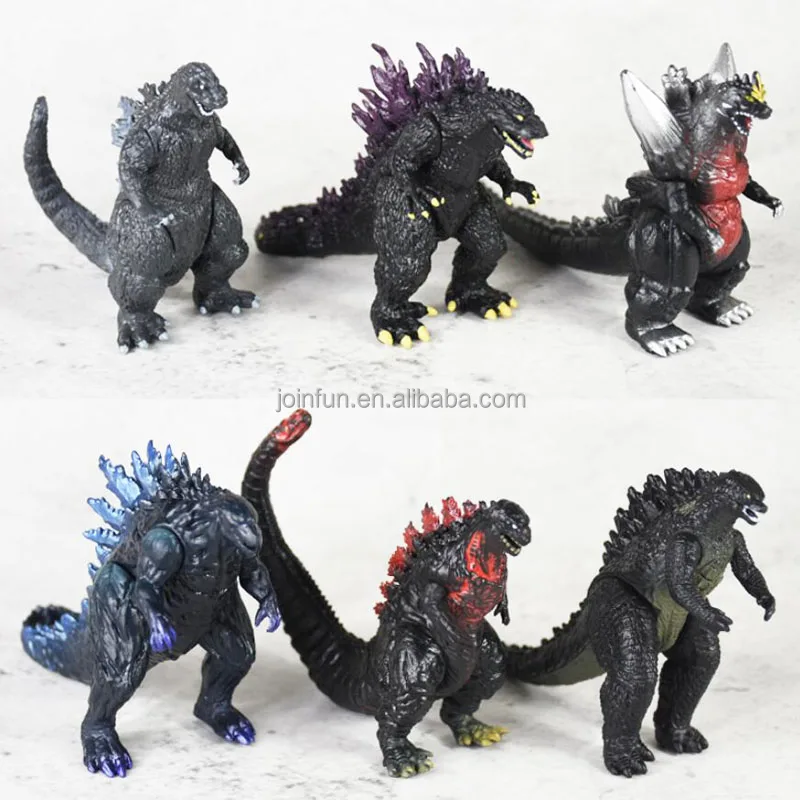 Custom 8CM Godzilla Vinyl Toy, OEM Custom Vinyl Toy Animal , Design Vinyl Toys Factory