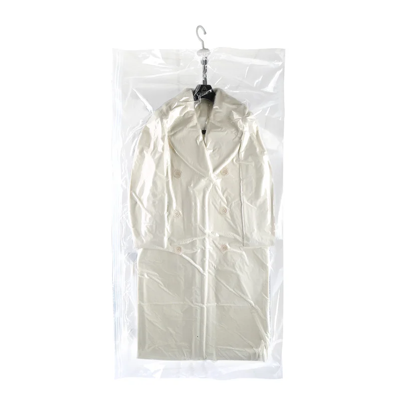 Мешки для вакуумного хранения одежды, подвесные пуховые мешки для хранения одежды, пылезащитные вакуумные компрессионные пакеты для хранения