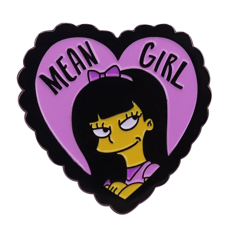 mean girl heart brooch wear it to officially join this group