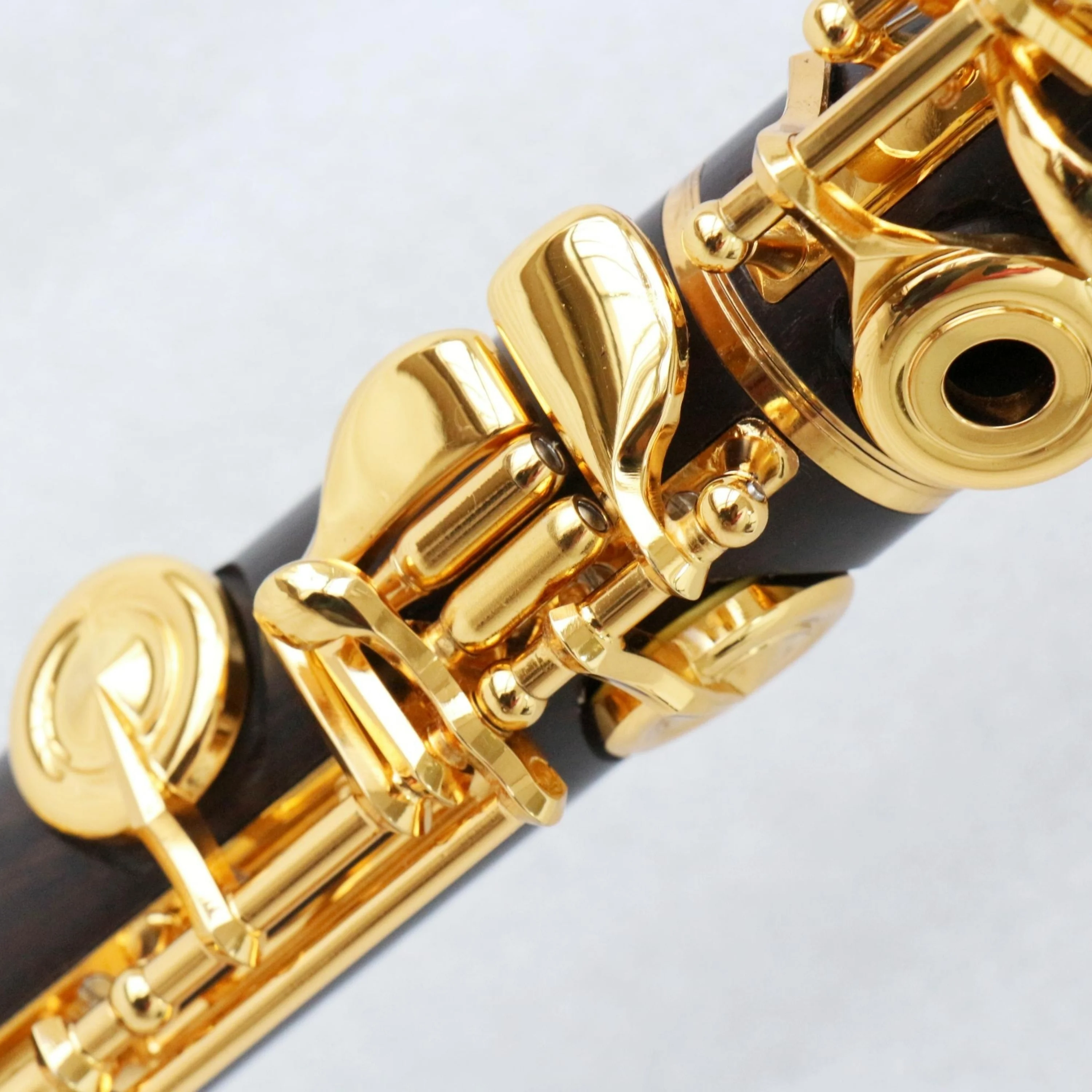 High End Gold Plated 17 Open Hole Flute High Quality Ebony Transverse Flute Best Price Concert Flute