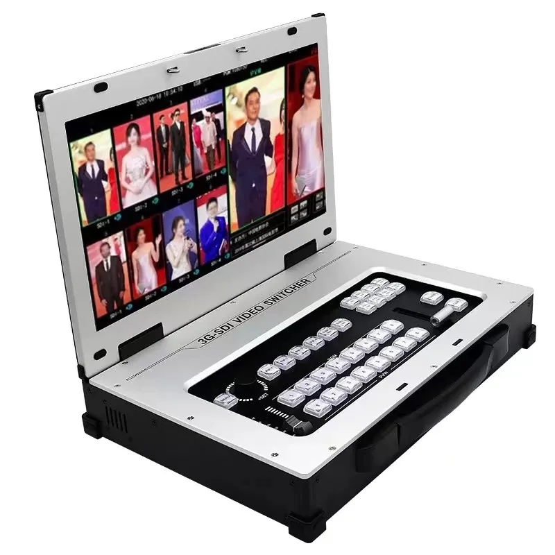 Multi Format 8 Channels Sdi Video Mixer Studio Tiktok Meta